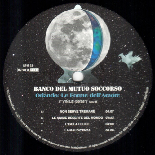 Виниловая пластинка Banco Del Mutuo Soccorso - Orlando: Le Forme Dell' Amore (Black Vinyl 3LP)