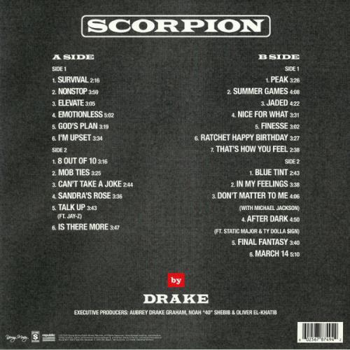 Виниловая пластинка Drake, Scorpion