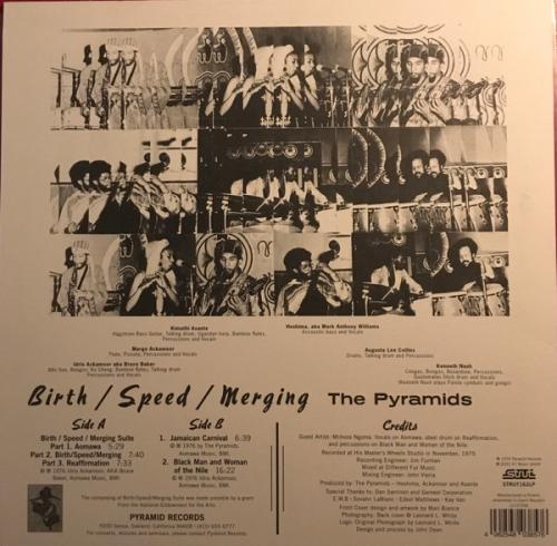 Виниловая пластинка The Pyramids - Birth/ Speed/ Merging (Black Vinyl LP)