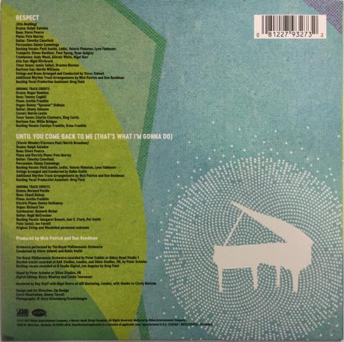 Виниловая пластинка WM ARETHA FRANKLIN /THE ROYAL PHILHARMONIC ORCHESTRA, RESPECT / UNTIL YOU COME BACK TO ME (THAT'S WHAT I'M GONNA DO) (Black Vinyl)