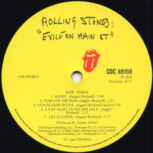 Виниловая пластинка Rolling Stones — EXILE ON THE MAIN STREET (HALF SPEED MASTER) (2LP)
