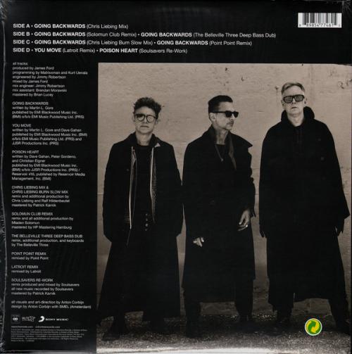 Виниловая пластинка Depeche Mode GOING BACKWARDS (REMIXES)