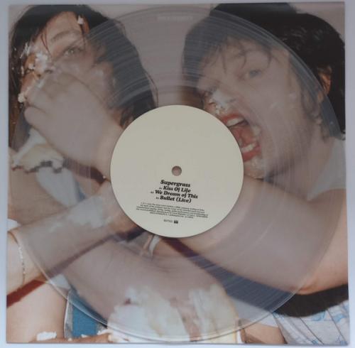Виниловая пластинка Supergrass - Kiss Of Life (EP) (V10) (RSD2024, Clear Vinyl LP)