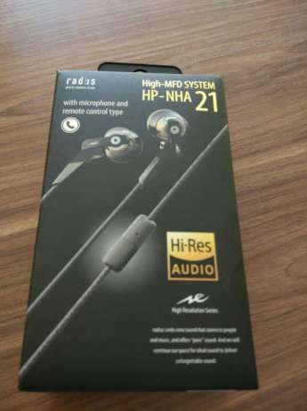 Наушники Radius HP-NHA21 Black
