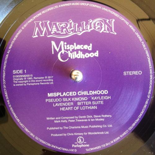 Виниловая пластинка Marillion MISPLACED CHILDHOOD (DELUXE/BOX SET)