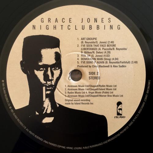 Виниловая пластинка Grace Jones, Nightclubbing
