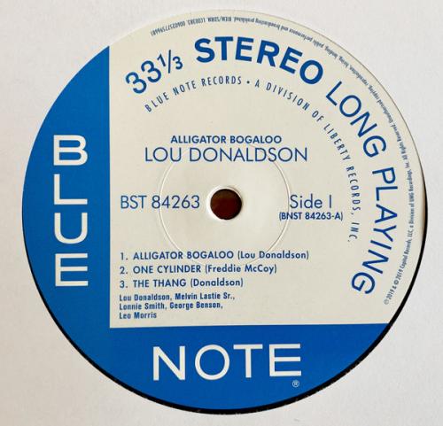 Виниловая пластинка Donaldson, Lou, Alligator Bogaloo