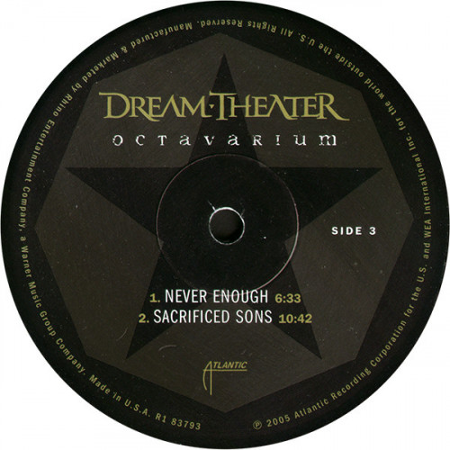 Виниловая пластинка Dream Theater OCTAVARIUM (180 Gram/Gatefold 2 LP)