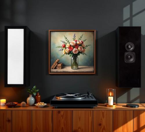 Настенная акустика DLS Flatbox Slim Large V2 Black Piano (пара)