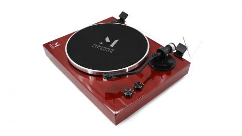 Проигрыватель винила Music Public Kingdom TT53AT Red Wood