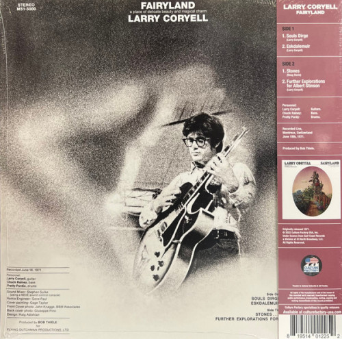 Виниловая пластинка Larry Coryell - Fairyland (Coloured Vinyl LP)
