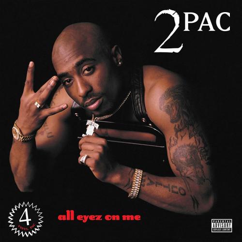 Виниловая пластинка 2Pac - All Eyez On Me (Black Vinyl 4LP)