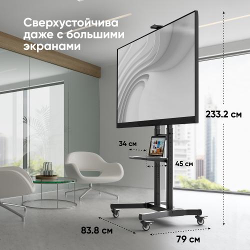 Стойка для телевизора с кронштейном Onkron TS1891-B