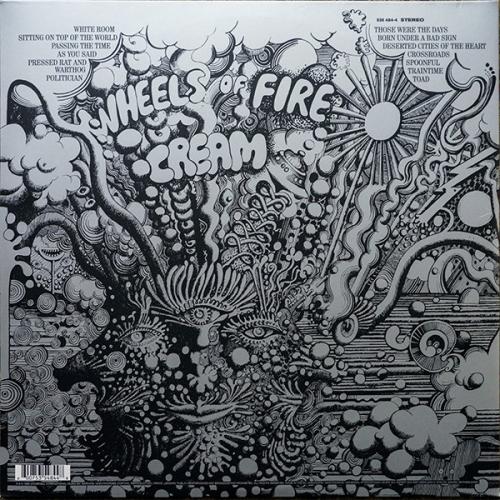 Виниловая пластинка Cream, Wheels Of Fire