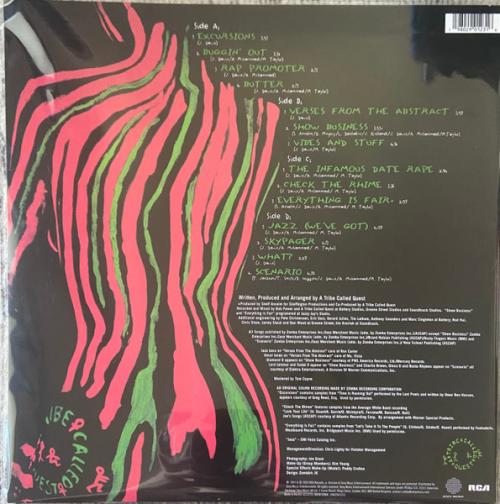 Виниловая пластинка A Tribe Called Quest - The Low End Theory (Green And Red Splatter Vinyl 2LP)