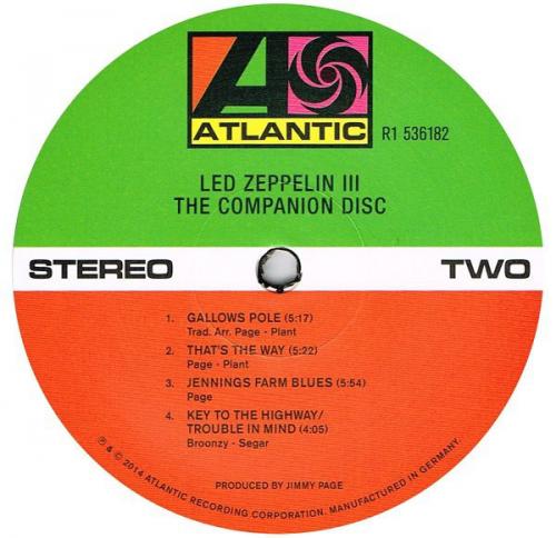 Виниловая пластинка Led Zeppelin LED ZEPPELIN III (Deluxe Edition/Remastered/180 Gram)
