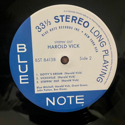 Виниловая пластинка Harold Vick - Steppin' Out! (Tone Poet Vinyl) (Black Vinyl LP)