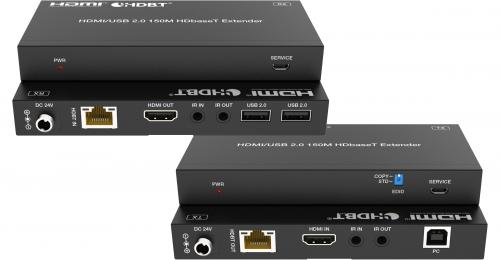 Передатчик и приемник HDMI по HDBaseT Prestel EHD-4K100U