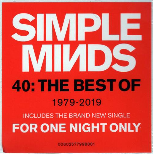 Виниловая пластинка Simple Minds, Forty: The Best Of Simple Minds