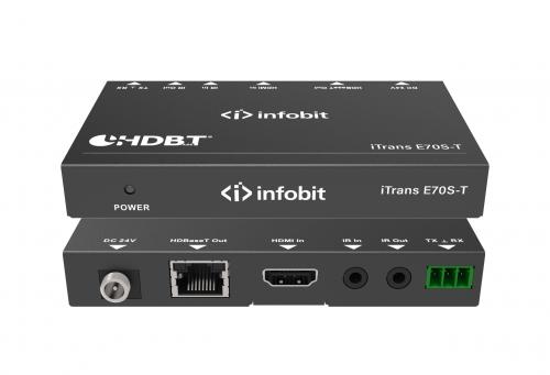 Удлинитель сигнала HDMI Infobit iTrans E70S