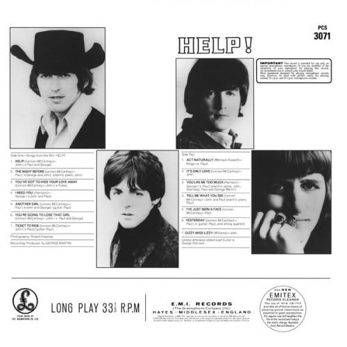 Виниловая пластинка The Beatles, Help! (2009 - Remaster)