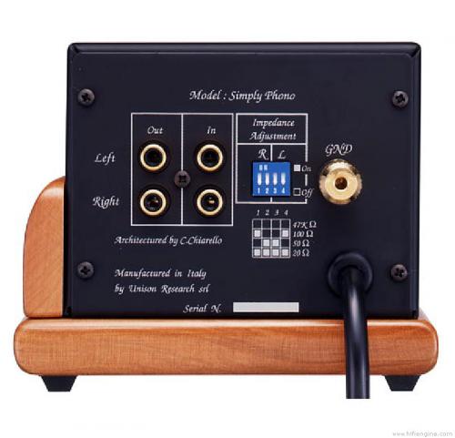 Ламповый фонокорректор Unison Research Simply Phono mahogany