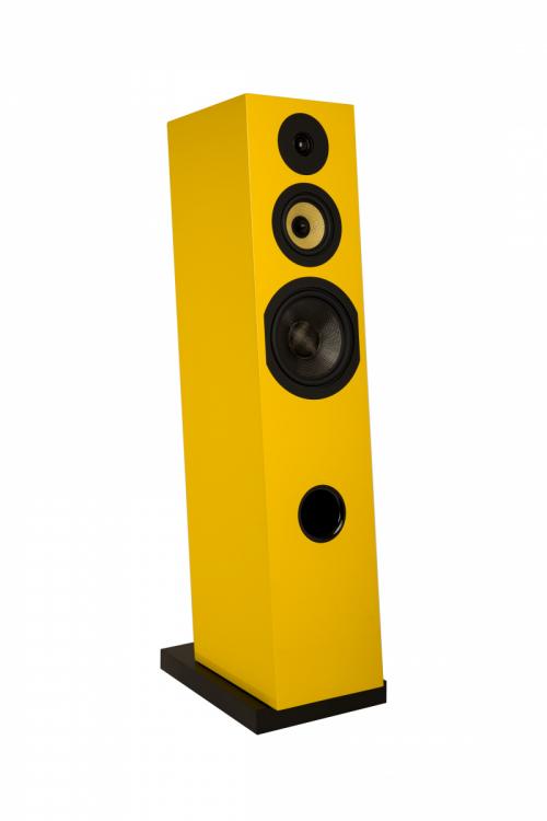 Напольная акустика Davis Acoustics Courbet 8 Yellow Gloss