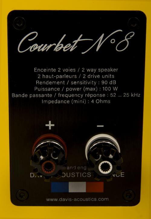 Напольная акустика Davis Acoustics Courbet 8 Yellow Gloss