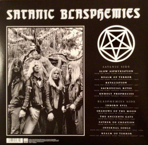 Виниловая пластинка Necrophobic - Satanic Blasphemies (Black Vinyl LP)