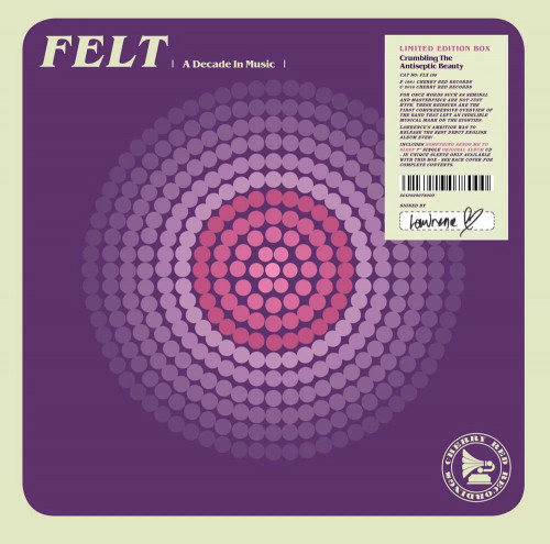Виниловая пластинка Felt - Crumbling The Antiseptic Beauty (V7) (Box) (Black Vinyl 2LP)