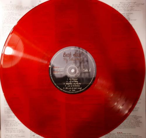 Виниловая пластинка HART BETH - MY CALIFORNIA - TRANSPARENT (RED LP)