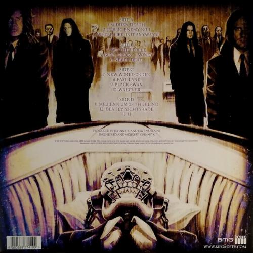 Виниловая пластинка Megadeth - Th1rt3en (Black Vinyl 2LP)