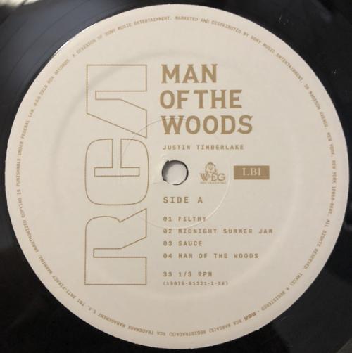 Виниловая пластинка Justin Timberlake Man Of The Woods (Gatefold/+Poster)