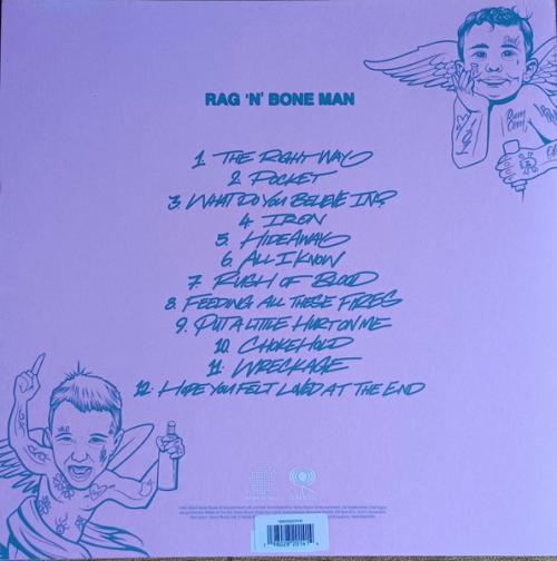 Виниловая пластинка Rag'n'Bone Man - What Do You Believe In? (Cool Grey Clear Vinyl LP)