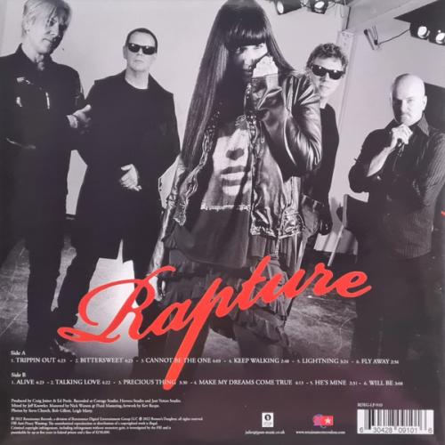 Виниловая пластинка Romeo's Daughter - Rapture (Black Vinyl LP)