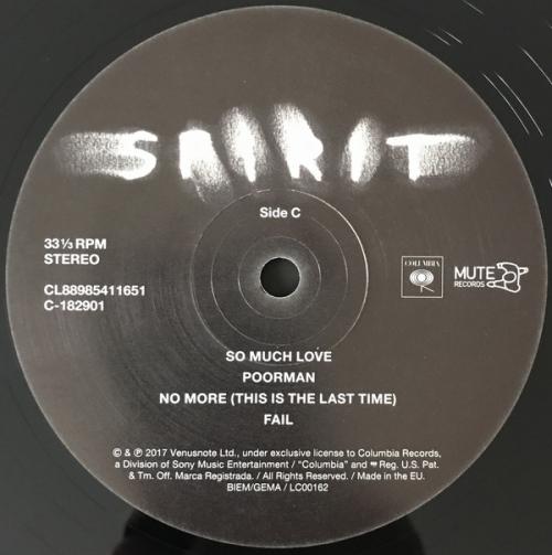 Виниловая пластинка Depeche Mode Spirit (180 Gram/Gatefold)