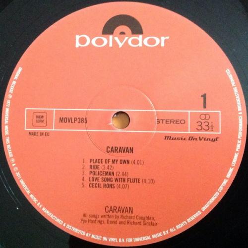 Виниловая пластинка Caravan - Caravan (Black Vinyl LP)
