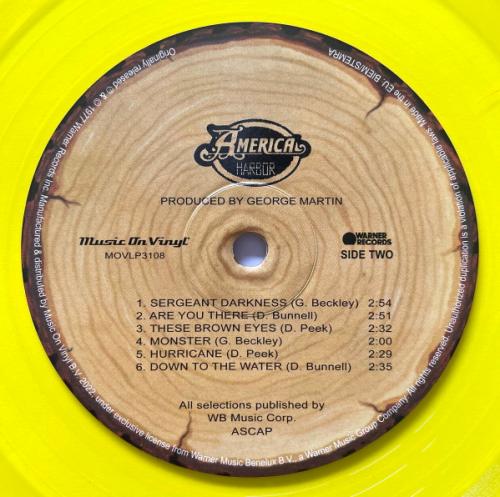 Виниловая пластинка America - Harbor (Coloured Vinyl LP)