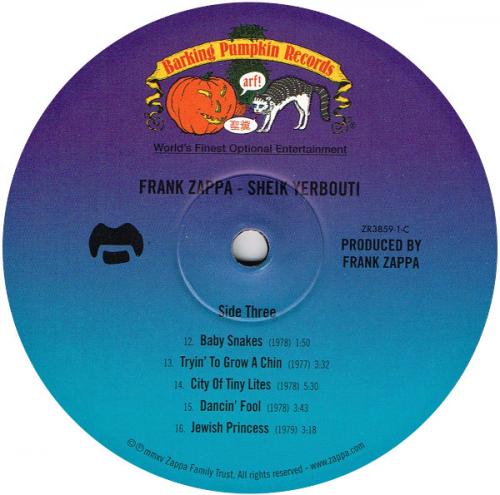 Виниловая пластинка Zappa, Frank, Sheik Yerbouti