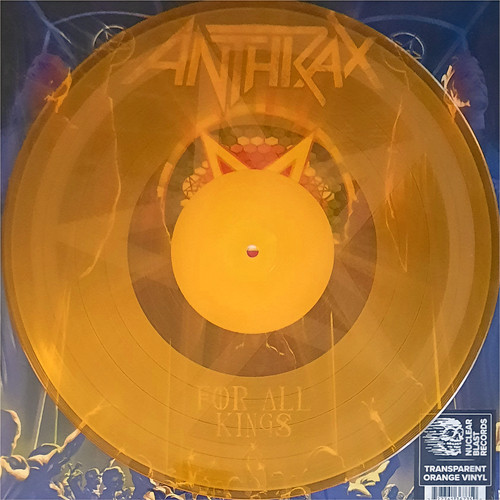 Виниловая пластинка Anthrax - For All Kings (Transparent Orange Vinyl 2LP)