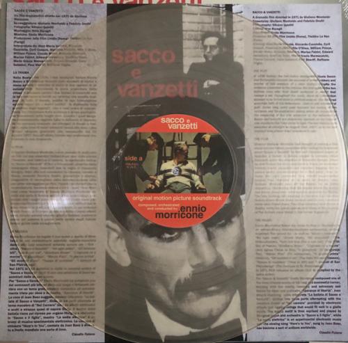 Виниловая пластинка OST - Sacco E Vanzetti (Ennio Morricone) (RSD2024, Clear Transparent Vinyl, 30x30cm insert LP)