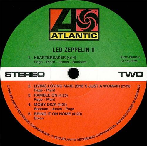 Виниловая пластинка WM Led Zeppelin Led Zeppelin II (REMASTERED/180 GRAM)