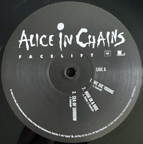 Виниловая пластинка Alice In Chains — FACELIFT (Black Vinyl)