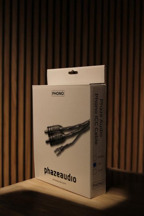 Фоно-кабель Phaze Audio Phono ICC RCA 0,75 m