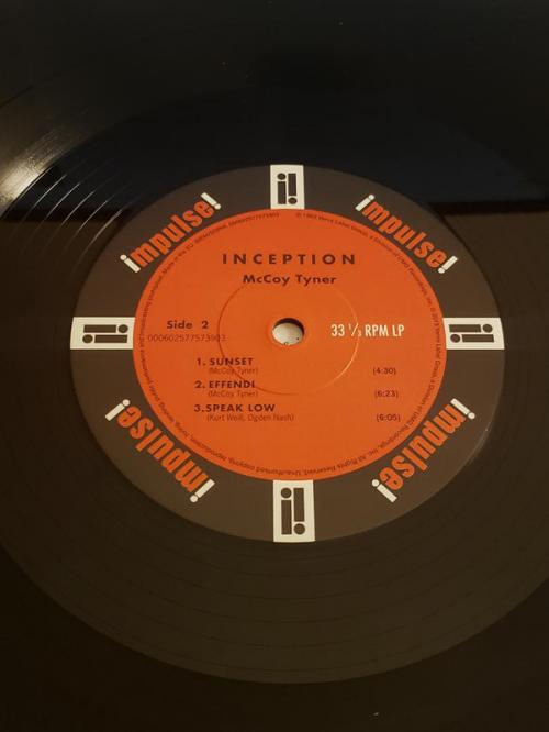 Виниловая пластинка Tyner, McCoy, Inception