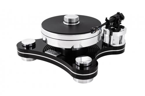 Виниловый проигрыватель Transrotor Zet 3 Black (Черный) с тонармом TRA 9 Black, MC головкой Transrotor Figaro, Блоком питания Konstant Studio