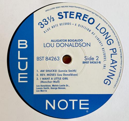 Виниловая пластинка Donaldson, Lou, Alligator Bogaloo