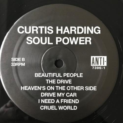 Виниловая пластинка Curtis Harding - Soul Power (Black Vinyl LP)