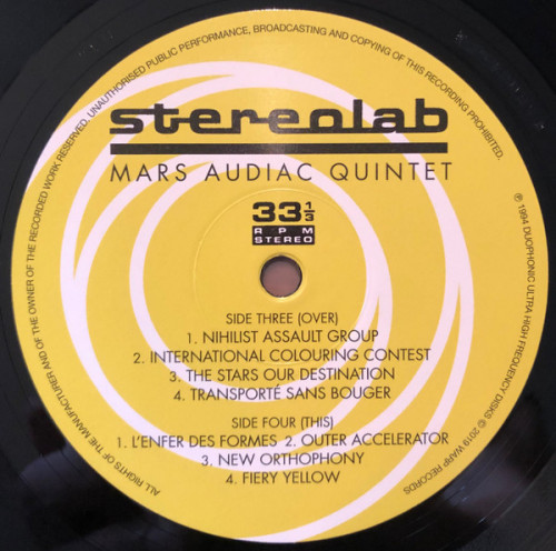 Виниловая пластинка Stereolab - Mars Audiac Quintet (Black Vinyl 3LP)