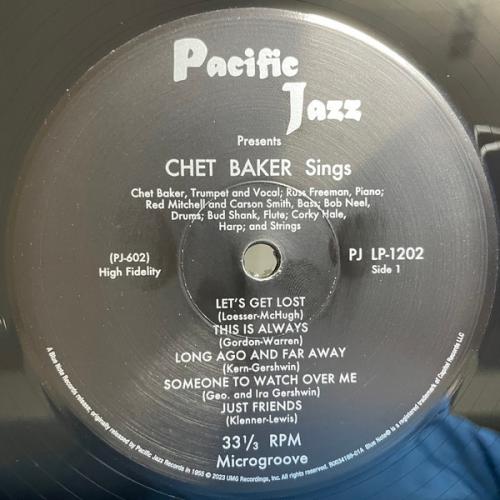 Виниловая пластинка Chet Baker - Sings And Plays With Bud Shank, Russ Freeman And Strings (180 Gram Black Vinyl LP)